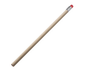 Pencil with rubber