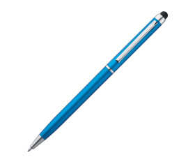 Plastic ball pen with touch function