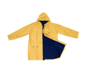 Imperméable bicolore en PVC