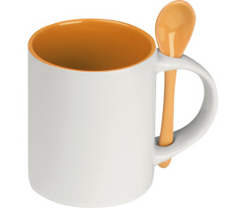 Taza con cuchara